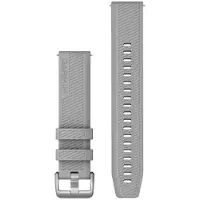 Garmin Bracelet en Silicone Gris/Argent 20 mm