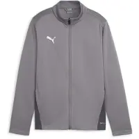 Puma Veste de sport 'TeamGoal' gris / gris foncé / blanc