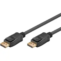 Goobay 64797 Câble Displayport 1 M Noir