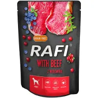 Dolina Noteci Rafi - Nourriture humide à base de viande de bœuf pour chiens adultes - 10x300 g
