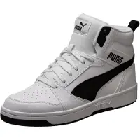 Puma Baskets hautes 'Rebound V6' noir / blanc