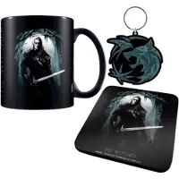 Pyramid The Witcher The Hunter Mug, Coaster And Keychain Gift Set