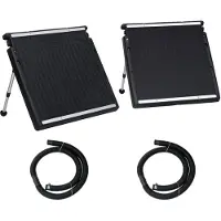 vidaXL Capteurs solaires de piscine 2 pcs. 150x75 cm