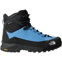 The North Face - Chaussures de trekking en GORE-TEX - W Verto Alpine Mid GTX Indigo Stone/ Black pour Femme en Cuir - Taille 7,5 US - Bleu