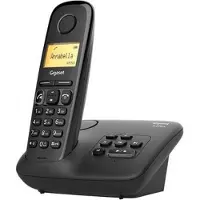 Gigaset Téléphone DECT A270A avec identification de l'appelant Noir