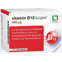 Vitamin B12-Loges Vitamine B12-Loges 500 μg gélules 180 pcs