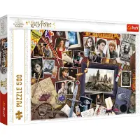 Trefl PUZZLE CUBES 500 Souvenirs de Poudlard 37400