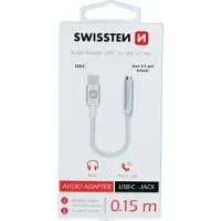 Swissten Adaptateur USB C Jack 0,15mm ( Femelle ) - Swissten - Argent