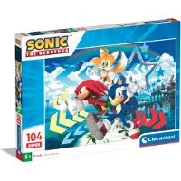 Clementoni Puzzle Super Sonic, 104 pièces. (104 pièces)