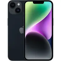 Apple iPhone 14 (512 Go, Minuit, 6.10", SIM + eSIM, 5G), Téléphone portable, Gris