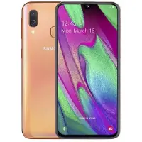 Samsung Galaxy A40 SM-A405F, 15 cm (5.9"), 4 Go, 64 Go, 16 MP, Android 9.0, Noir