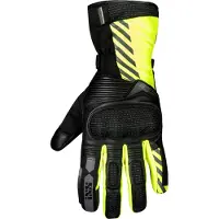 IXS Glasgow-ST 2.0 Black Yellow Motorcycle Gloves Taille S