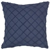 Broste Copenhagen Housses de coussins MAGNE - Bleu - 50x50 cm
