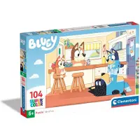 Bluey 104 Maxi SuperKolor Bluey puzzle 27169