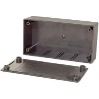 Gainta Boîte universelle ABS 197.4X113X63 mm (Boîtier), Accessoires électroniques + boîtier, Noir