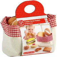 Hape Cloth Bread Basket Multicolore Enfants
