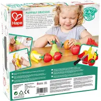 Hape Fresh Fruit Set Wooden 9 Pieces Multicolore Enfants