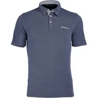 Columbia Nelson Point Short Sleeve Polo Bleu 2XL Homme