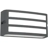 Eglo Lampe d'extérieur moderne Camarda anthracite - avec LED