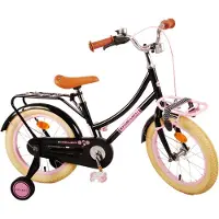 Volare Vélo enfant Excellent - Fille - 16 pouces - Noir - 95 % assemblé
