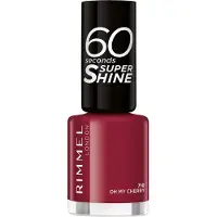 Rimmel 60 Seconds Super Shine Nail Polish 710 Oh My Cherry 8 ml