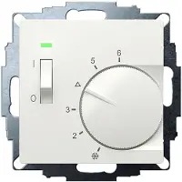Eberle Régulateur d'ambiance encastré, Thermostat, Blanc