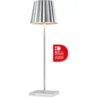 Sompex Lampe de table Troll 2.0, hauteur : 380 mm, argent