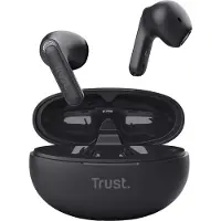 Trust Yavi Casque True Wireless Stereo (TWS) Ecouteurs Appels/Musique USB Type-C Bluetooth Noir