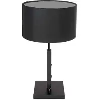 Steinhauer Lampe de table noire Stanger
