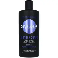 Syoss Blond & Silver Shampooing éclaircissant pour cheveux, 440ml.