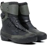 TCX Infinity 3, bottes courtes imperméables ,Noir/Vert Foncé ,48 EU