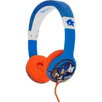 OTL TECHNOLOGIES SEGA Sonic the Hedgehog Kids Écouteurs Avec fil Arceau Jouer Multicolore