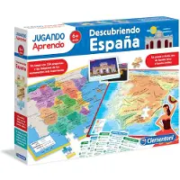 Clementoni - Jugando aprendo, descubre España (55119.4) Tranche d'âge : +8 ans