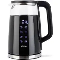 Livoo Bouilloire électrique sans fil 1,7l 2200w noir - - DOD198 -