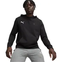 Puma Sweat de sport 'Team Goal' noir / blanc