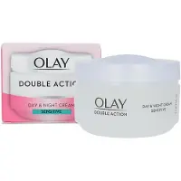 Olay Double Action Moisturiser Day Sensitive Cream And Primer Classic Care 50ml