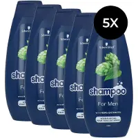 Schwarzkopf 5 shampoings 400 ml pour hommes