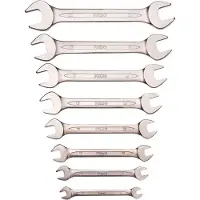 Irimo 6-22 Mm Fixed Wrench Set Argenté