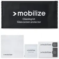 Mobilizera Cadre noir Verre (Apple iPhone 15 Pro), Téléphone portable : film de protection, Noir