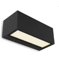 Lutec Gemini LED Applique murale extérieure 2x 3000 K 20W IP54 noir