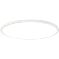 Circle Plafonnier intelligent blanc 40 cm avec LED RGBW IP54 - Siem