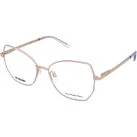 Moschino Lunettes de vue - - MOL625 - Métal inoxydable - Violet lilas et cuivre - Pont 16 mm