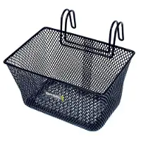 Basil Panier pour enfants Tivoli Noir avec crochet, étroit.