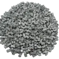 LEGO Facet Stone Corner Stone Light Grey - 87620 NOUVEAU Quantité 250x