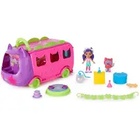 Gabby's Dollhouse Ensemble 2 Figurines Disco Bus Transformation Celebration