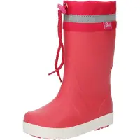 Beck Bottes en caoutchouc 'Wellies' gris / magenta