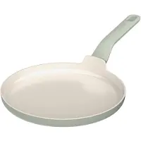 Berghoff Poêle à omelette Balance, 25 cm, Sage, Aluminium recyclé - | Leo Line