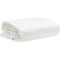 vidaXL Bâche de protection blanche 4x4 m 650 g/m