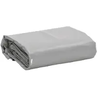 vidaXL Bâche de protection Gris 3,5x5 m 650 g/m