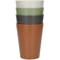 MIKASA Verres d'été en plastique recyclé 340ml - Set 4pcs.